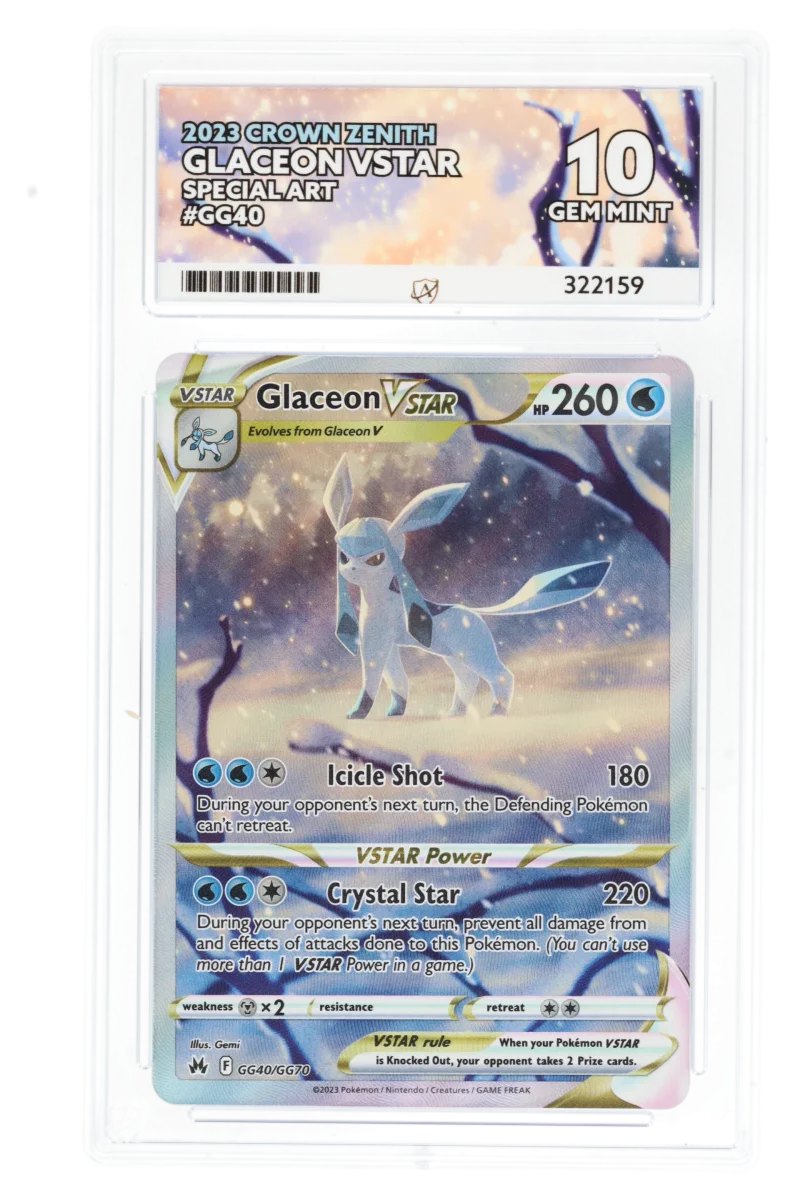 ACE 10 - Glaceon VSTAR - GG40/GG70 - Crown Zenith