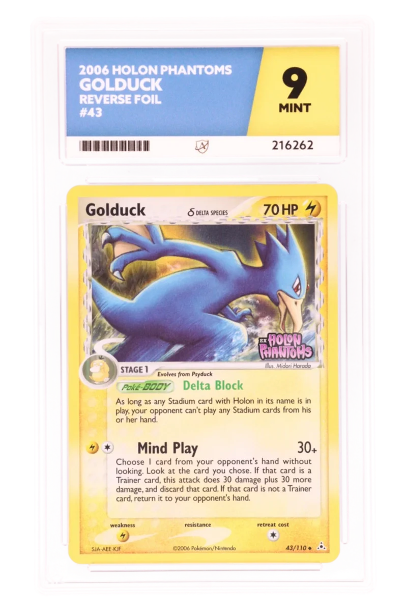 Golduck 43/110 - ACE 9 - Holon Phantoms - 2006 - Reverse Foil