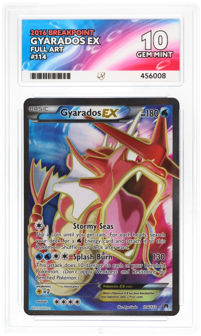 Gyarados EX Full Art 114/122 - Ace 10 - 2016 Breakpoint