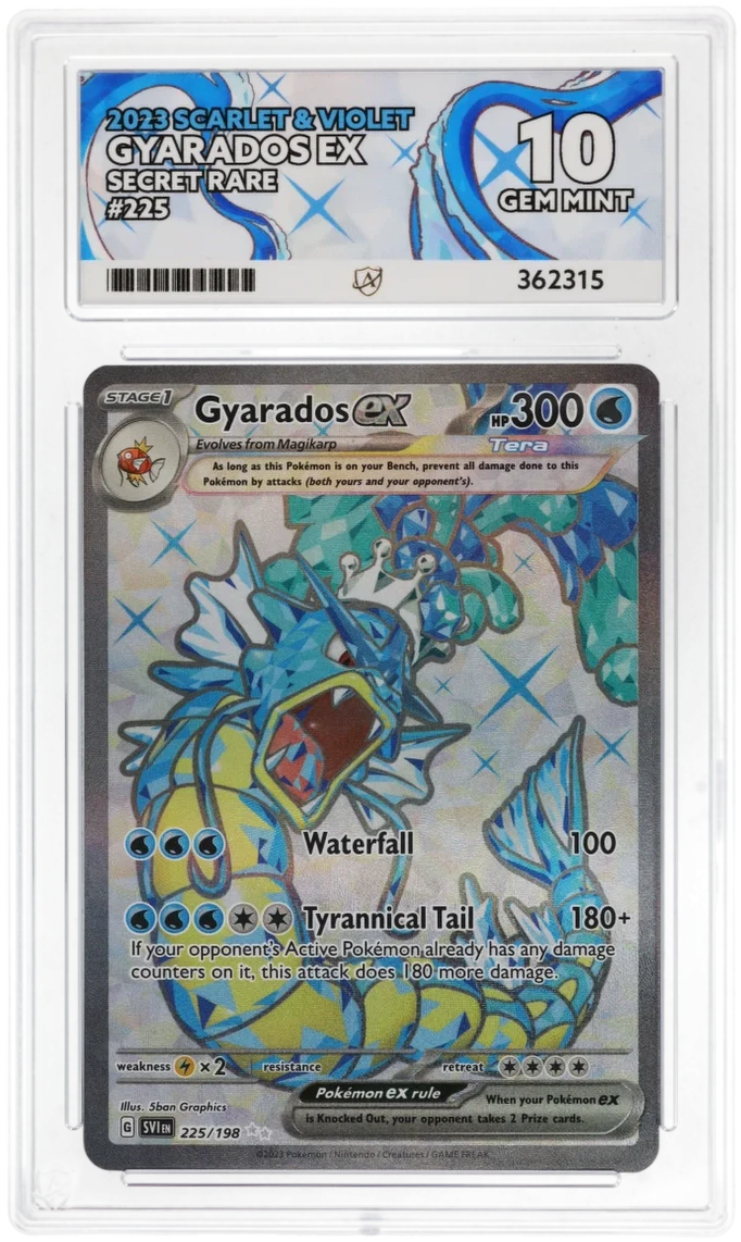Gyarados EX Secret Rare - Ace 10 - S&V Base