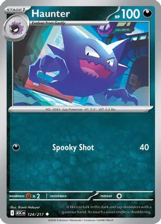 Haunter 124 - ME Ascended Heroes Reverse Holofoil