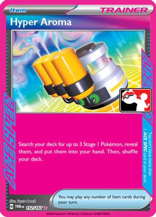 Hyper Aroma 152 - Prize Pack Series Cards Holofoil