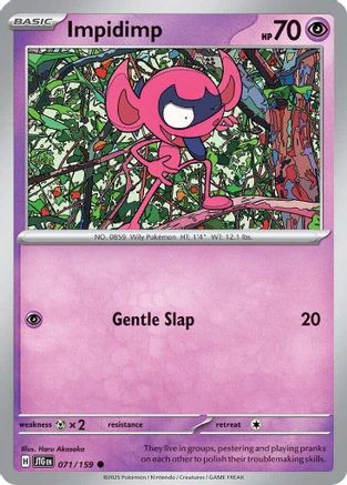 Impidimp 71 - SV09 Journey Together Reverse Holofoil