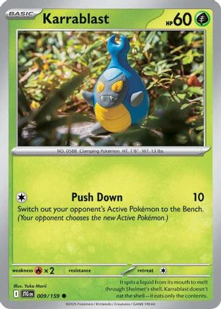 Karrablast 9 - SV09 Journey Together Reverse Holofoil
