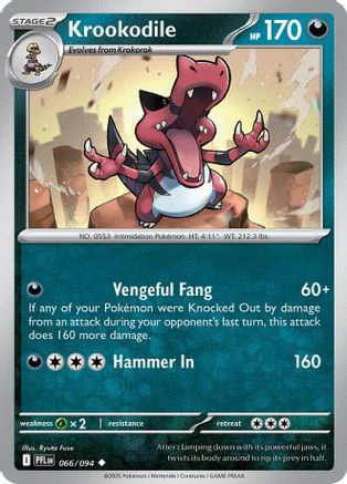 Krookodile 66 - ME02 Phantasmal Flames