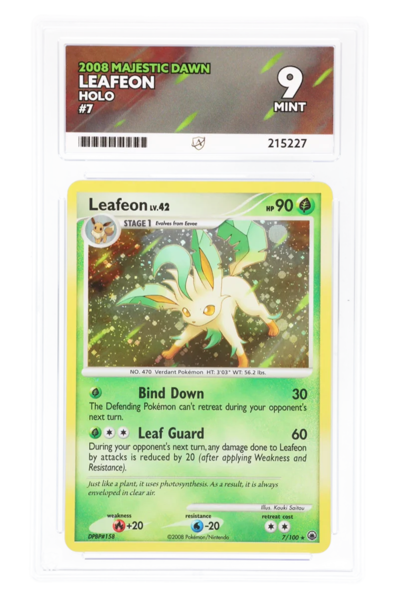 Leafeon - 7/100 - ACE 9 - Majestic Dawn - 2008