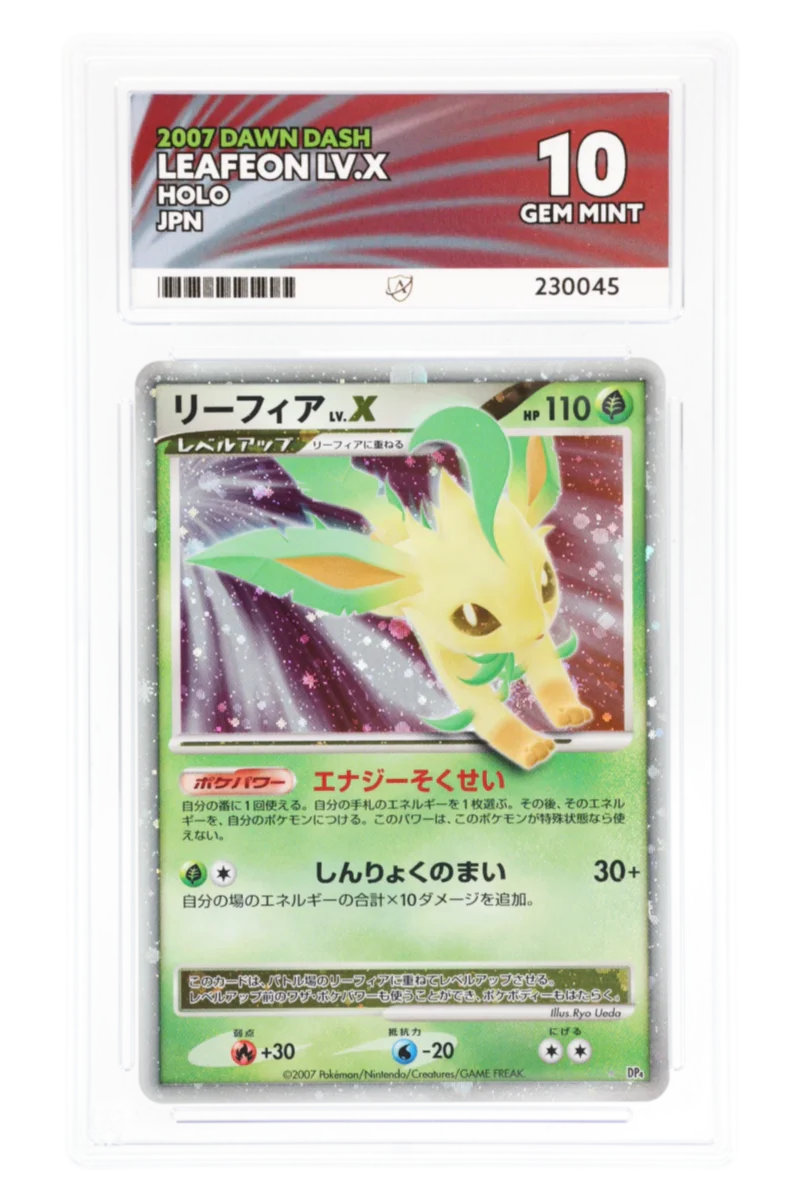 Leafeon LV.X - DP4 - ACE 10 - 2007 Dawn Dash - Holo
