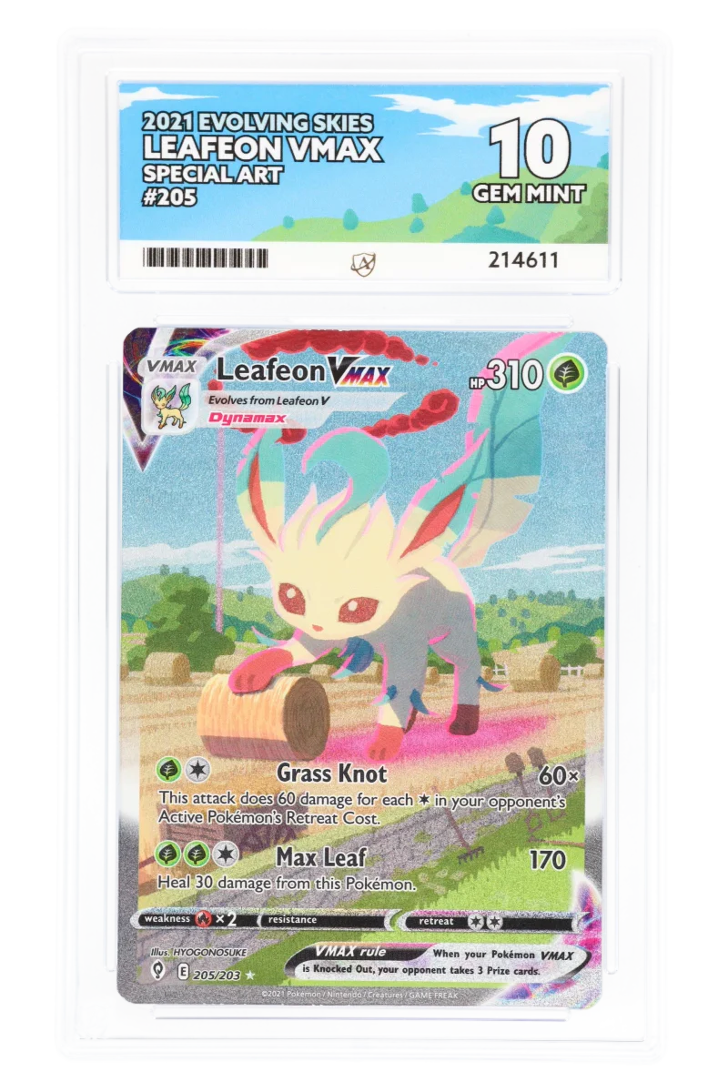 Leafeon Vmax 205/203 - ACE 10 - Evolving Skies - Special Art Rare - 2021