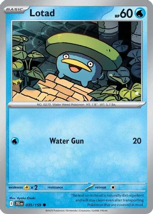 Lotad 35 - SV09 Journey Together