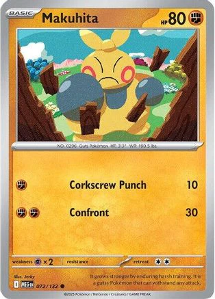 Makuhita 72 - ME01 Mega Evolution