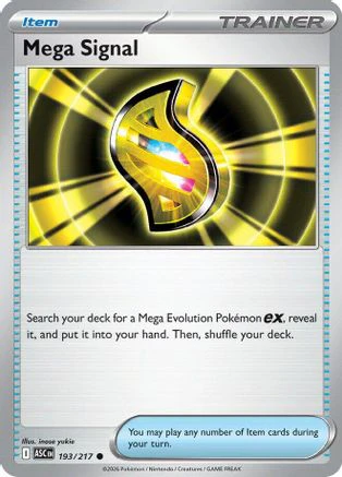 Mega Signal 193 - ME Ascended Heroes Reverse Holofoil