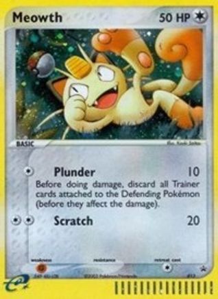 Meowth 13/40 - Nintendo Black Star Promos Holofoil - Image 13