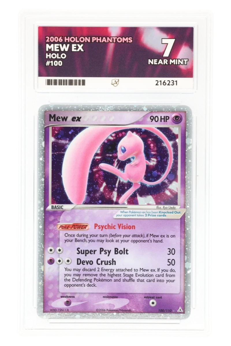 Mew ex 100/110 - ACE 7 - Holon Phantoms - 2006 - Holo