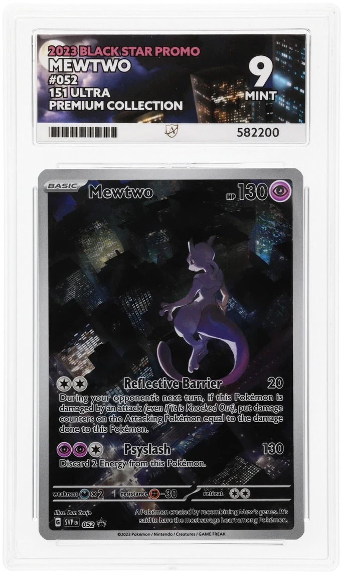 Mewtwo 052 - Ace 9 - 151 Ultra Premium Collection Promo