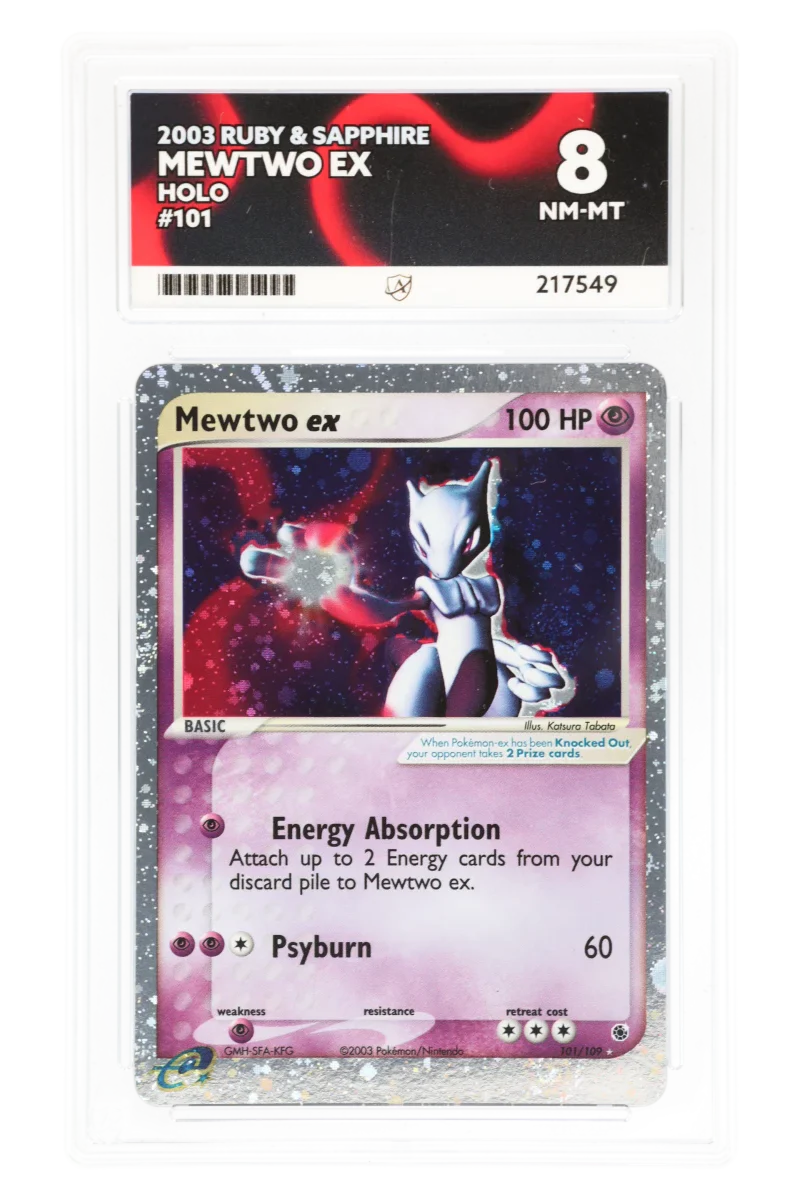 Mewtwo ex 101/109 - ACE 8 - Ruby & Sapphire - 2003 - Holo