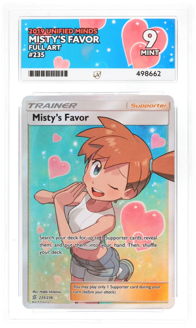 Misty's Favor Full Art - Ace 9 - Unified Minds