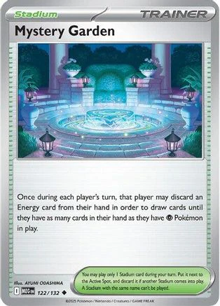 Mystery Garden - 122/132 122 - ME01 Mega Evolution