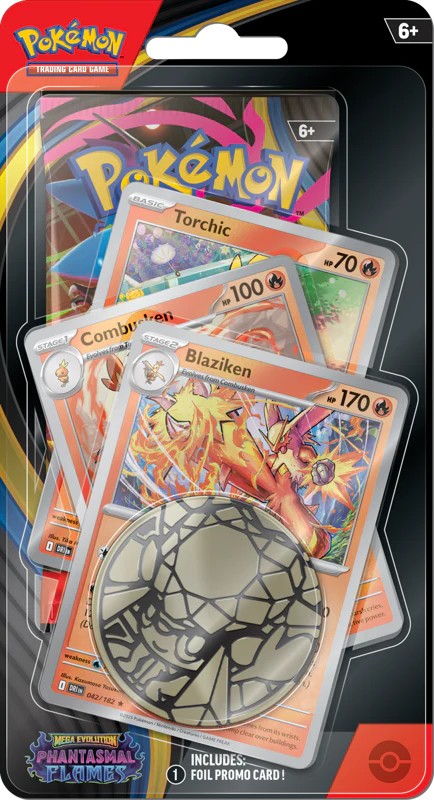Phantasmal Flames Premium Checklane Blister Blaziken