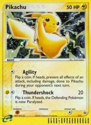 Pikachu 12/40 - Nintendo Black Star Promos Holofoil
