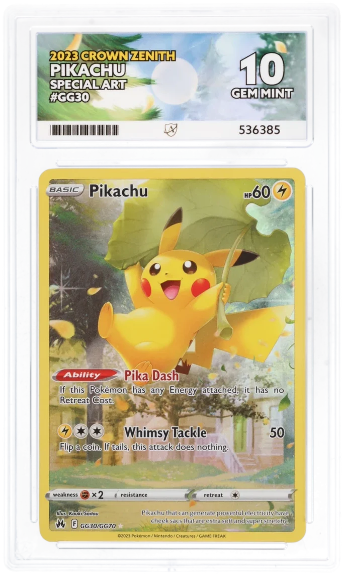 Pikachu GG30 - Ace 10 - Crown Zenith