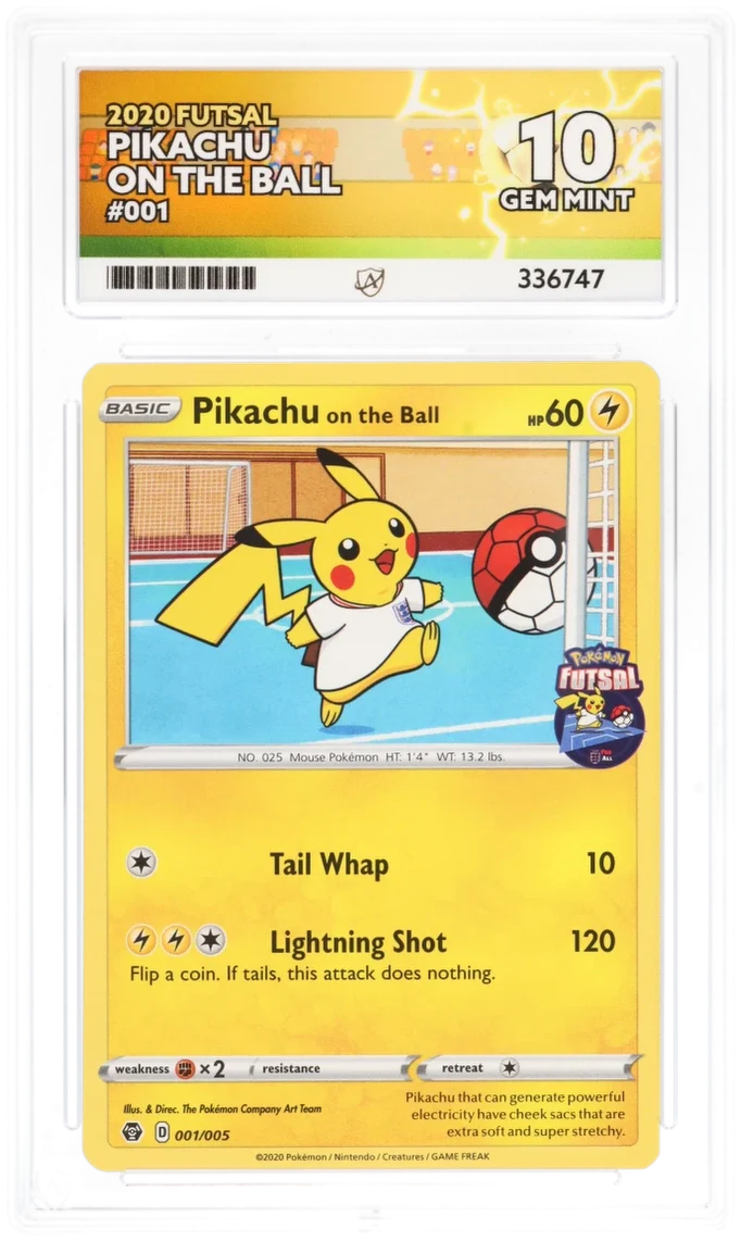 Pikachu On The Ball - Ace 10 - 2020 Futsal