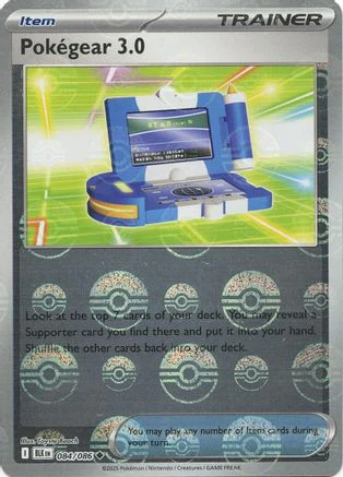 Pokegear 3.0 (Poke Ball Pattern) 84 - SV Black Bolt Holofoil