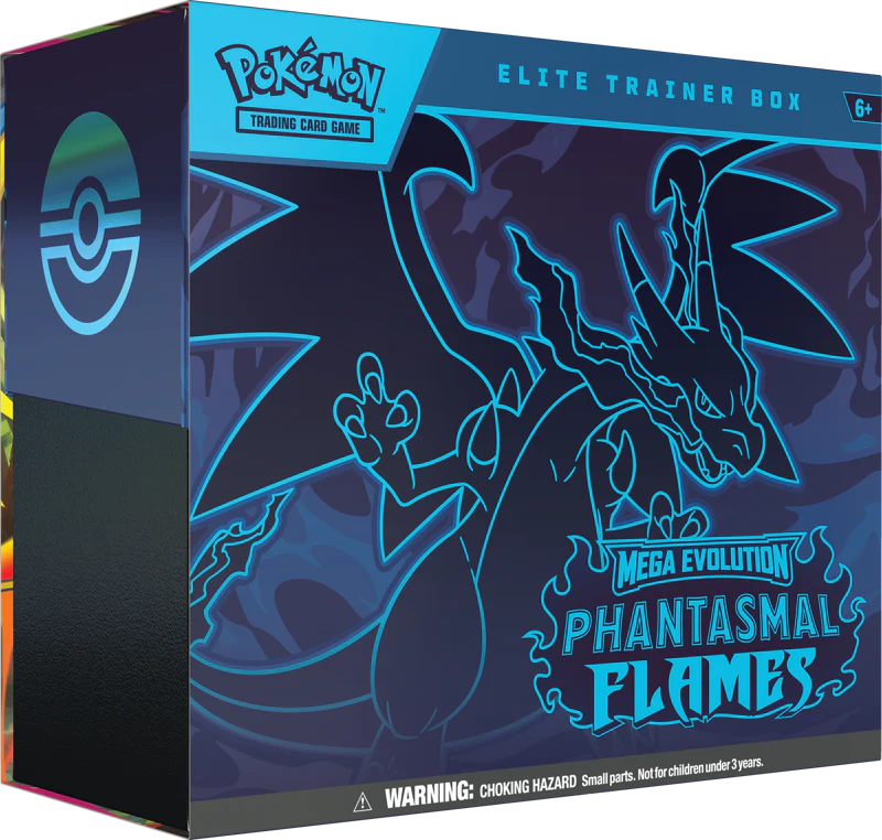 Pokemon Mega Evolution Phantasmal Flames Elite Trainer Box