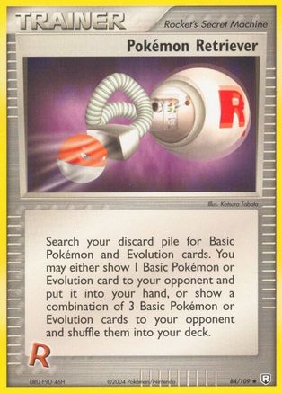 Pokémon Retriever 84/109 - Team Rocket Returns