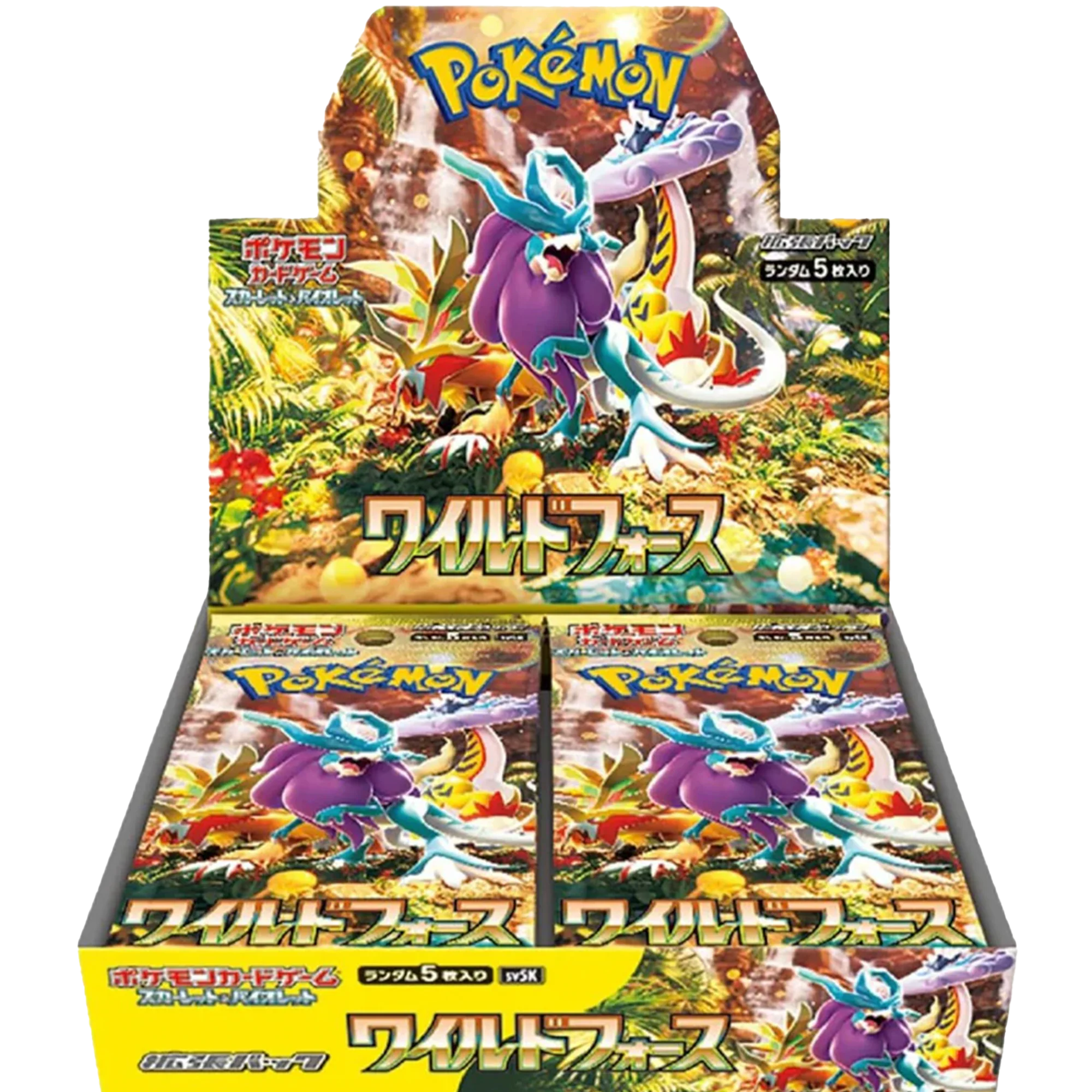 Pokémon Wild Force Booster Box - SV5K