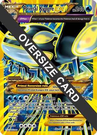 Primal Kyogre EX - 96/98 96 - Jumbo Cards
