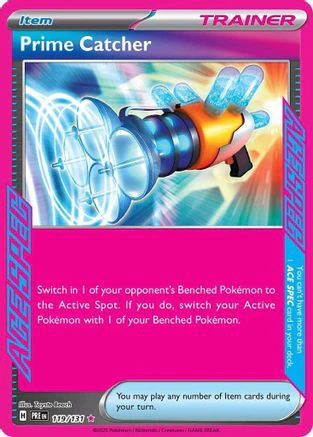Prime Catcher 119/131 - SV Prismatic Evolutions Holofoil
