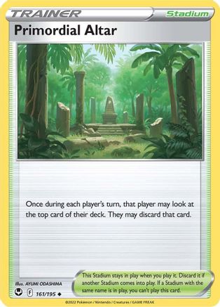 Primordial Altar 161/195 - Silver Tempest Reverse Holofoil