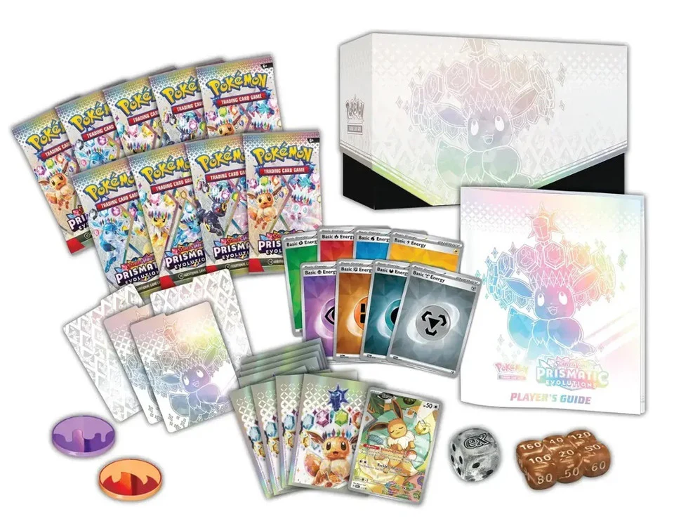 *Damaged Box* Prismatic Evolutions Elite Trainer Box - Image 2