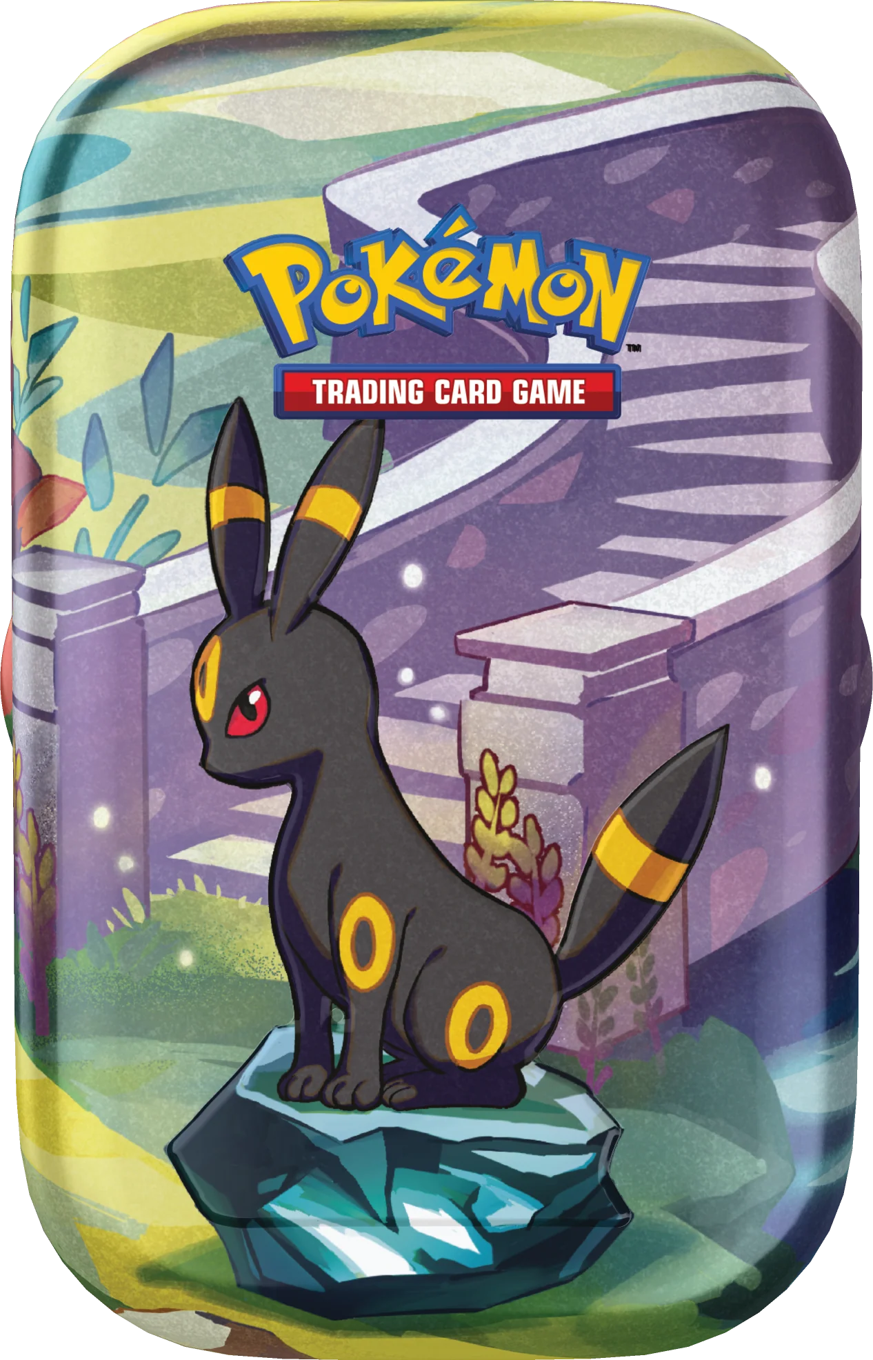 Prismatic Evolutions Mini Tin