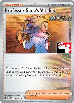 Professor Sada's Vitality 170 - Prize Pack Series Cards Holofoil