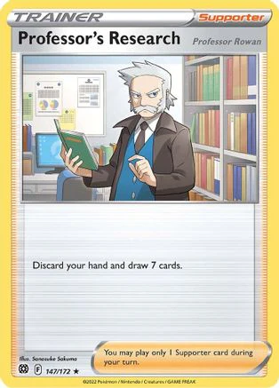 Professor's Research 147/172 - Brilliant Stars Reverse Holofoil