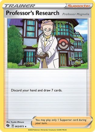 Professor's Research (Professor Magnolia) 62/73 - Champions Path Holofoil