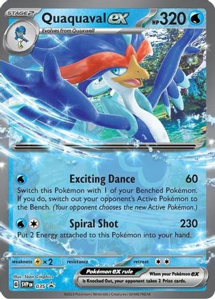 Quaquaval ex 35 - SV Scarlet & Violet Promo Cards Holofoil