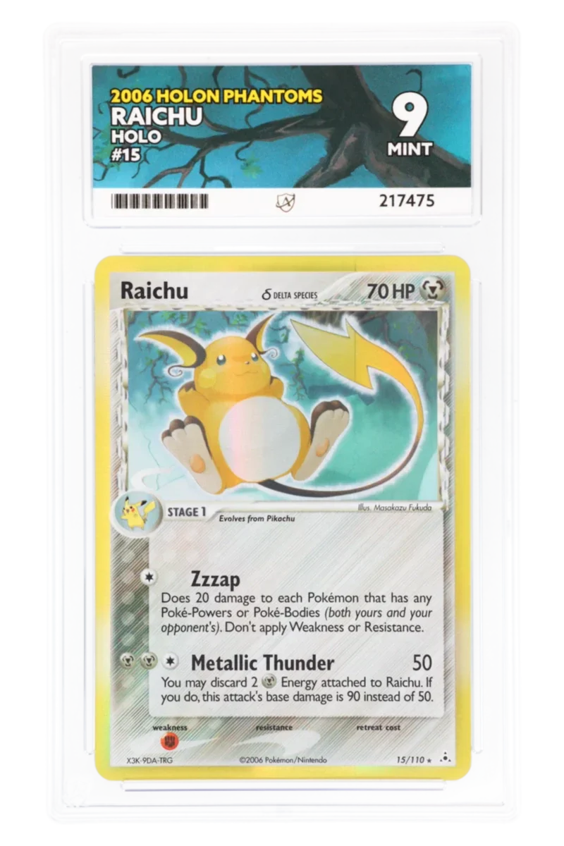 Raichu 15/110 - ACE 9 - Holon Phantoms - 2006 - Holo