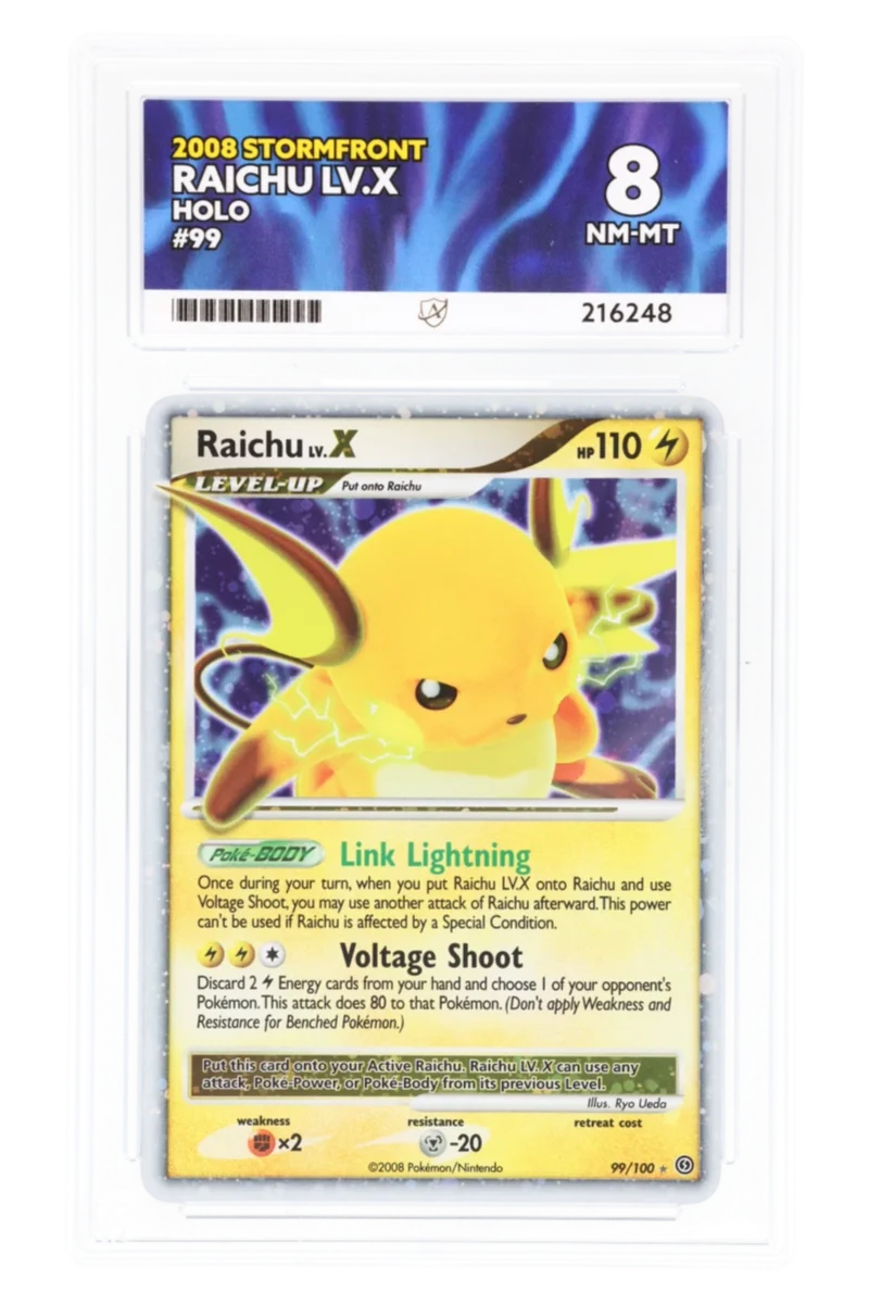 Raichu LV.X 99/100 - ACE 8 - Stormfront - 2008 - Holo