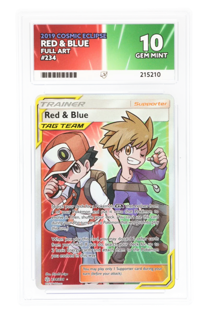 Red & Blue 234/236 - ACE 10 - Cosmic Eclipse - 2019 - Full Art