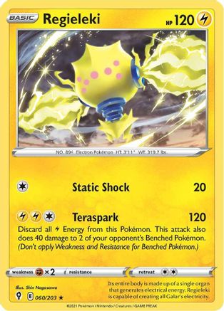 Regieleki 60/203 - Evolving Skies Holofoil