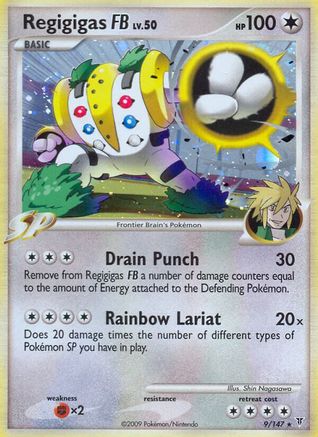 Regigigas FB 9/147 - Supreme Victors Reverse Holofoil - Image 8