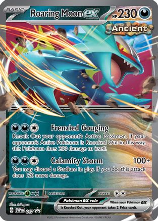 Roaring Moon ex 67 - SV Scarlet & Violet Promo Cards Holofoil