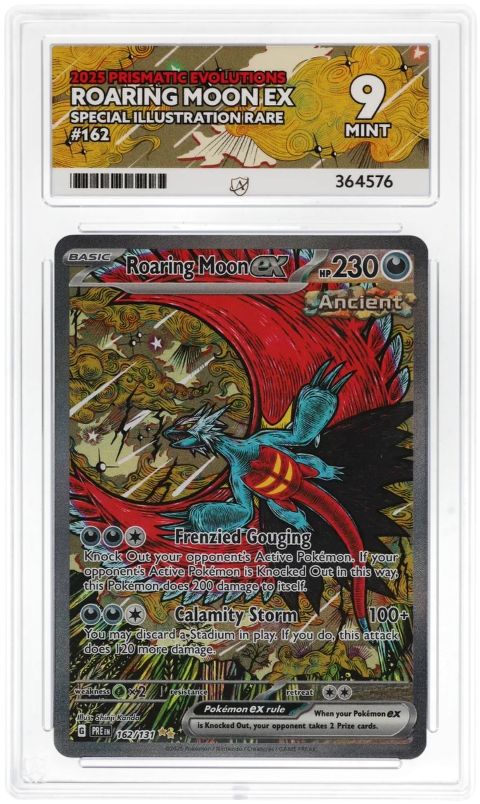 Roaring Moon EX SIR 162/131 - Ace 9 - Prismatic Evolutions