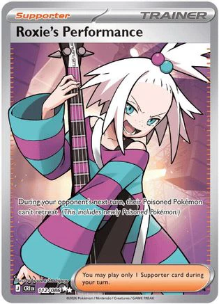 Roxie's Performance - 112/086 112 - ME04 Chaos Rising Holofoil