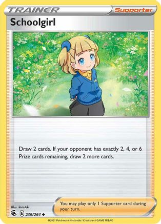 Schoolgirl 239/264 - Fusion Strike Reverse Holofoil