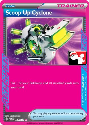 Scoop Up Cyclone 162 - Prize Pack Series Cards Holofoil