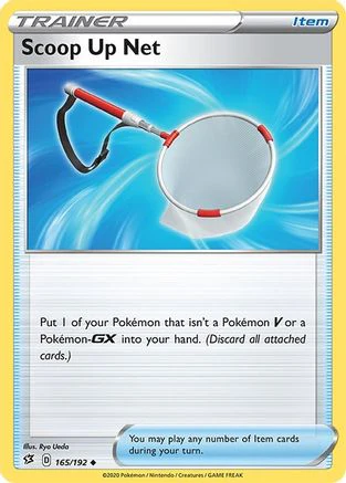 Scoop Up Net 165/192 - Rebel Clash Reverse Holofoil