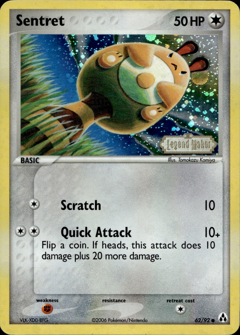Sentret 62/92 - Legend Maker holo - Image 3